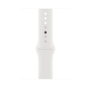 Apple pasek sportowy 45mm biały MP7F3ZM/A