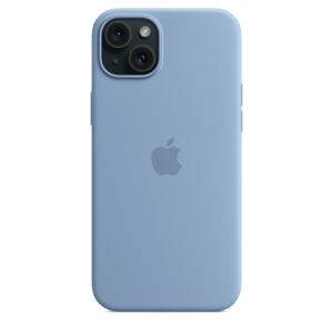Apple Silikonowe etui z MagSafe do iPhone’a 15 – zimowy błękit MT0Y3ZM/A