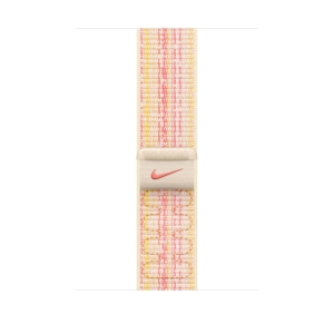 Apple Opaska sportowa Nike w kolorze księżycowej poświaty/różowym do koperty 45 mm MUJY3ZM/A