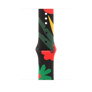 Apple Pasek sportowy Black Unity – Kwiaty jedności do koperty 46 mm MYGW3ZM/A