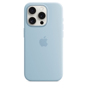 Apple Silikonowe etui z MagSafe do iPhone’a 15 Pro – jasnoniebieskie MWNM3ZM/A