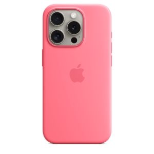 Apple Silikonowe etui z MagSafe do iPhone’a 15 Pro – różowe MWNJ3ZM/A