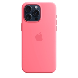 Apple Silikonowe etui z MagSafe do iPhone’a 15 Pro Max – różowe MWNN3ZM/A