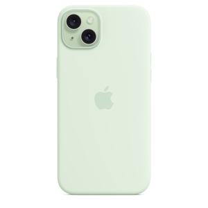 Apple Silikonowe etui z MagSafe do iPhone’a 15 Plus – pastelowa mięta MWNG3ZM/A