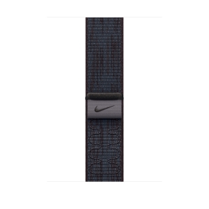 Apple Opaska sportowa Nike w kolorze czarnym/niebieskim do koperty 46 mm MYJD3ZM/A