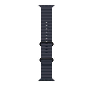 Apple Pasek Ocean w kolorze granatu do koperty 49 mm – elementy z tytanu w kolorze czarnym MYPA3ZM/A