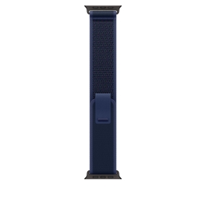 Apple Opaska Trail w kolorze niebieskim do koperty 49 mm – elementy z tytanu w kolorze czarnym MYQ73ZM/A