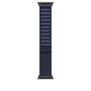 Apple Opaska Alpine w kolorze granatu do koperty 49 mm – elementy z tytanu w kolorze czarnym MYPW3ZM/A