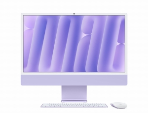 Apple iMac Retina 4,5K 24’’ M4(8-Core)/16GB/256GB SSD - fioletowy Z1E7