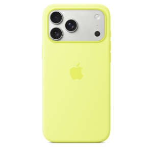 Apple Silikonowe etui z MagSafe do iPhone’a 17 Pro Max – neonowy żółty MGFM4ZM/A