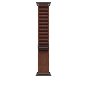 Apple Opaska Alpine w kolorze burgundu do koperty 49 mm – elementy z tytanu w kolorze czarnym MKF04ZM/A