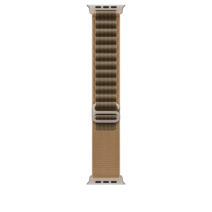 Apple Opaska Alpine w kolorze pustyni do koperty 49 mm – elementy z tytanu w kolorze naturalnym MK7G4ZM/A