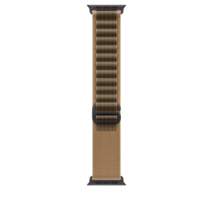 Apple Opaska Alpine w kolorze pustyni do koperty 49 mm – elementy z tytanu w kolorze czarnym MKF34ZM/A