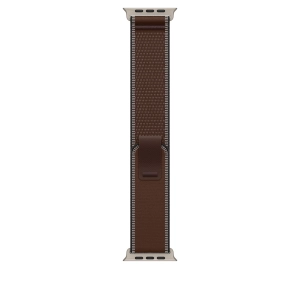 Apple Opaska Trail w kolorze ciemnej umbry do koperty 49 mm – elementy z tytanu w kolorze naturalnym MK8J4ZM/A