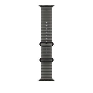 Apple Pasek Ocean w kolorze półprzezroczystej czerni do koperty 49 mm – elementy z tytanu w kolorze czarnym MKAY4ZM/A